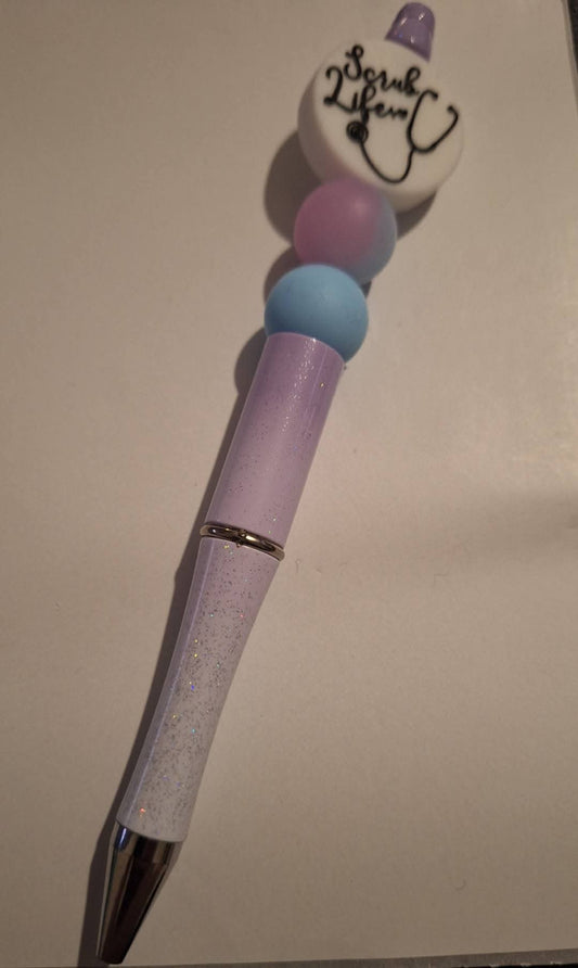 Scrub life silicone pen