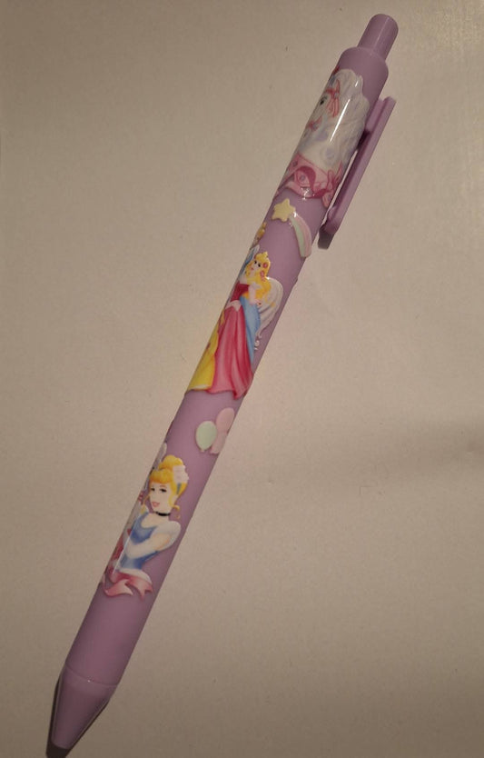 Princesses plastic pen