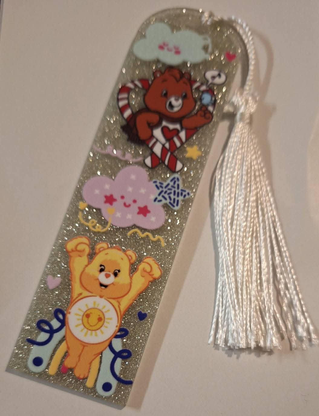 Care bears acrylic bookmark